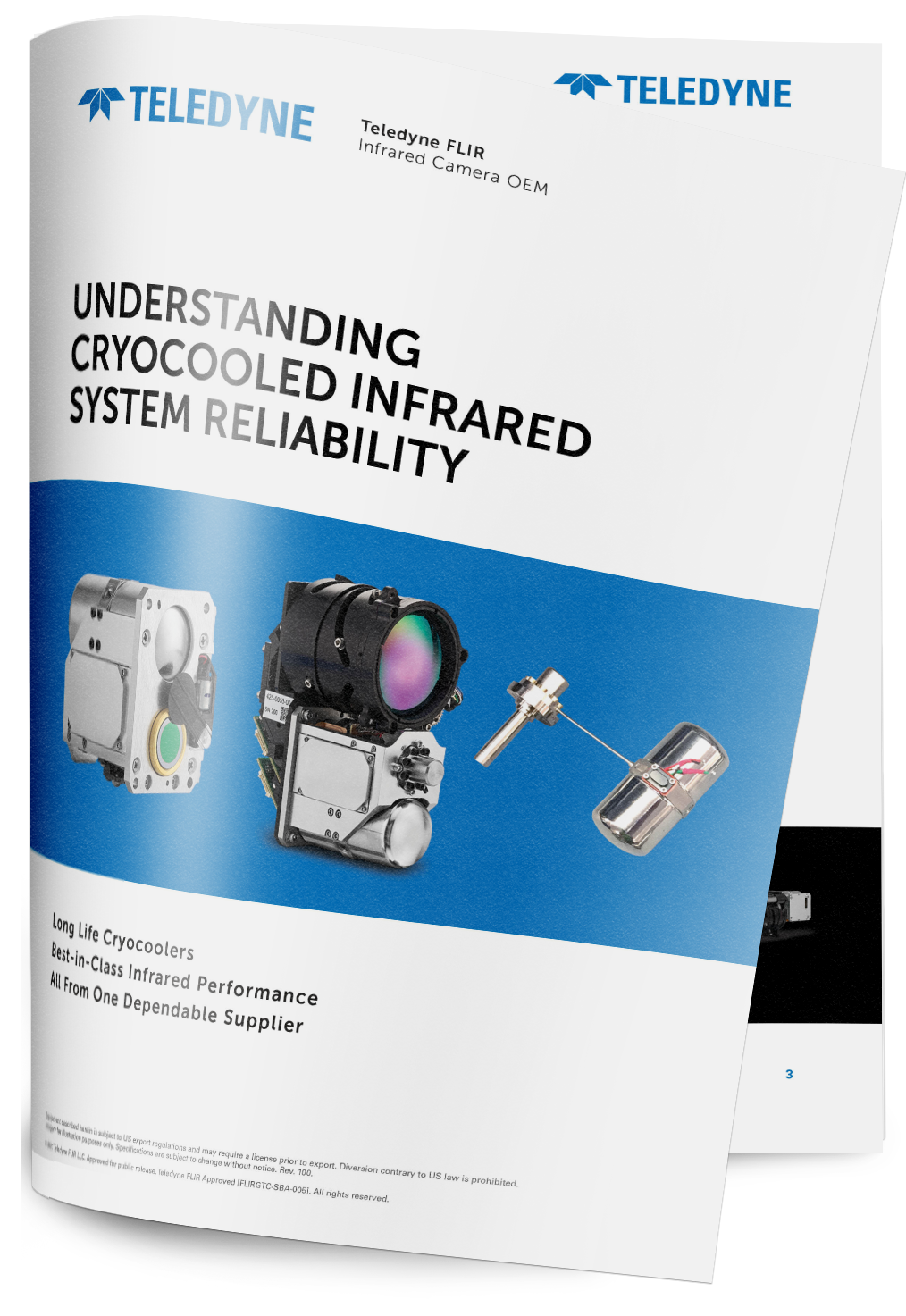 Icône de brochure pour comprendre la fiabilité du système infrarouge cryo-refroidi