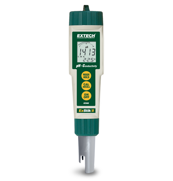 Extech EC500 : pH-mètre/conductimètre étanche ExStik&reg; II