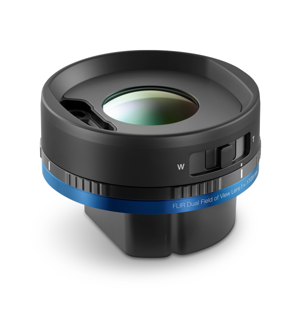 Objectif IR à double champ de vision FlexView&trade; f=17/29 mm (24°/14°) (T300586)