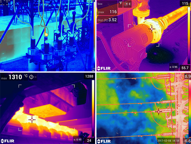 L’image thermique pour les applications électriques et mécaniques
